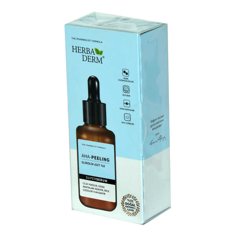 Lisinya214 Superserum Aha-Peeling Doğal Yüz Serumu 30 ML