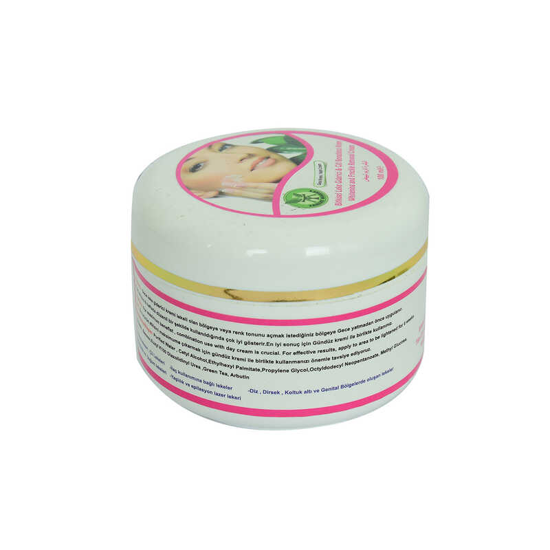 Lisinya214 Bitkisel Leke Giderici Cilt Beyazlatıcı Gece Kremi 100 ML