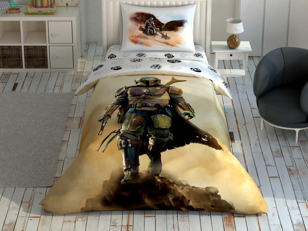 Tek Kişilik Nevresim Takımı Mandalorian Dust Cloud Tek Kişilik Nevresim Takımı Mandalorian Dust Cloud