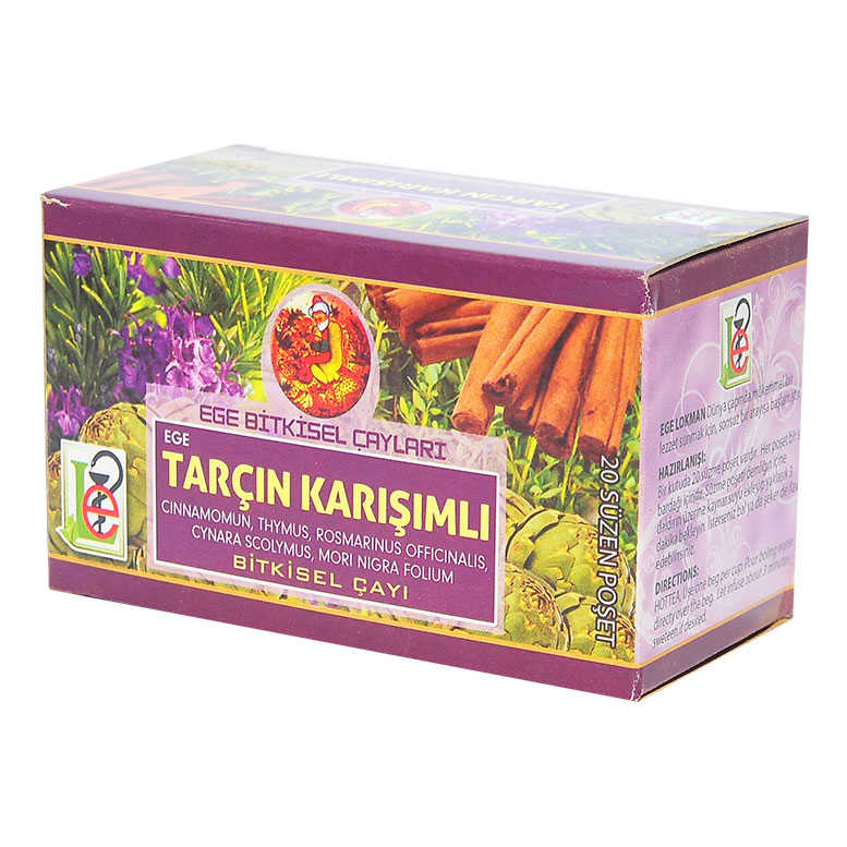 Lisinya214 Tarçın Karışımlı Bitkisel Çay 20 Süzen Poşet
