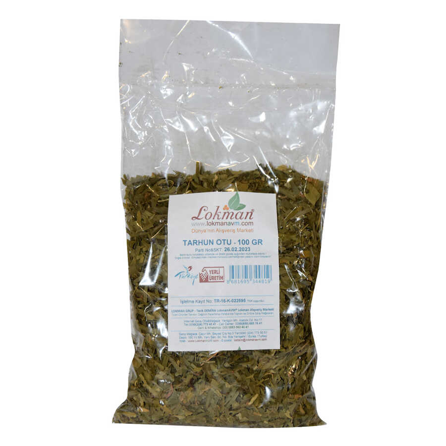 Lisinya214 Tarhun Otu Doğal 100 Gr Paket