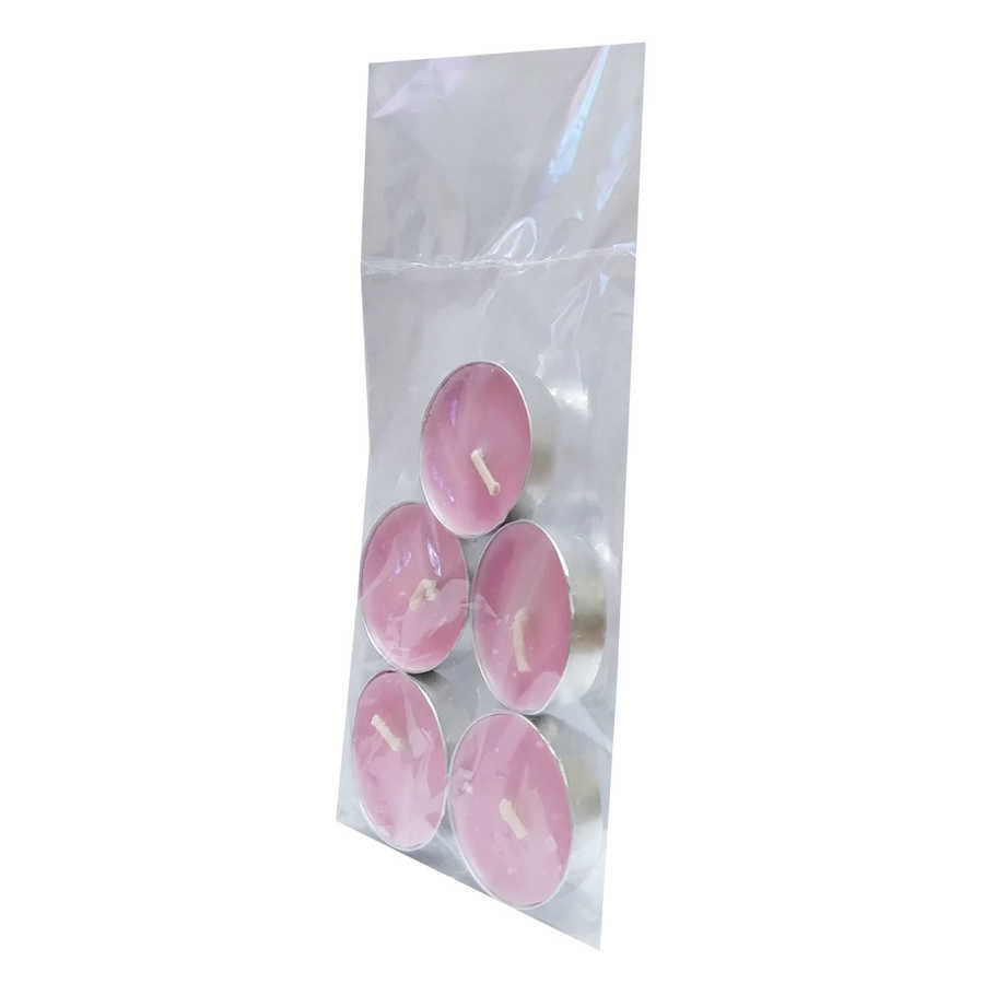 Lisinya214 Tea Lights Pembe Mum 5 li 1 Paket