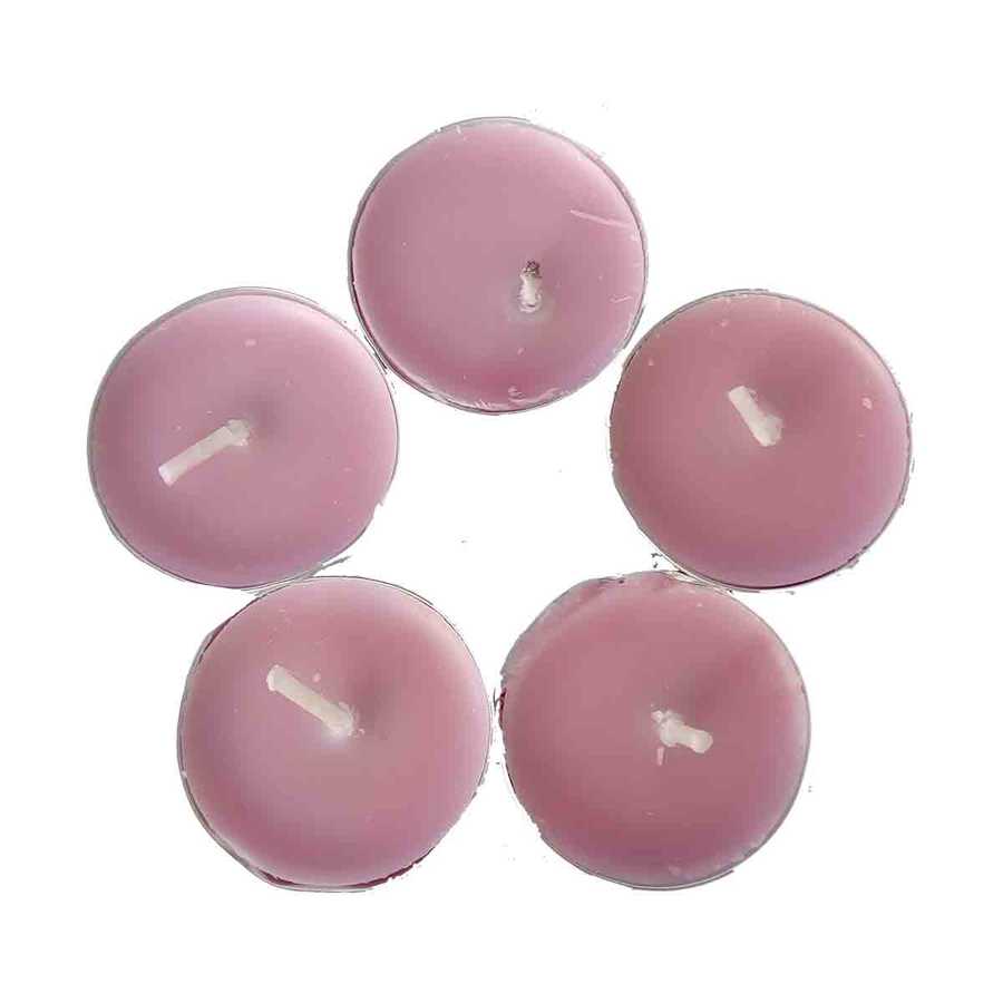 Lisinya214 Tea Lights Pembe Mum 5 li 1 Paket