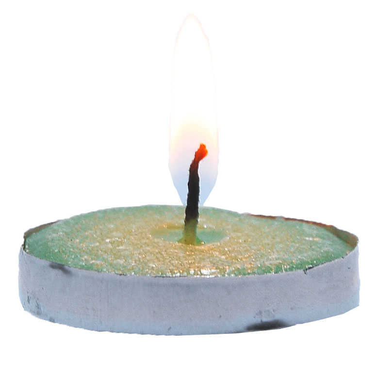 Lisinya214 Tea Lights Yeşil Mum 5 li 1 Paket