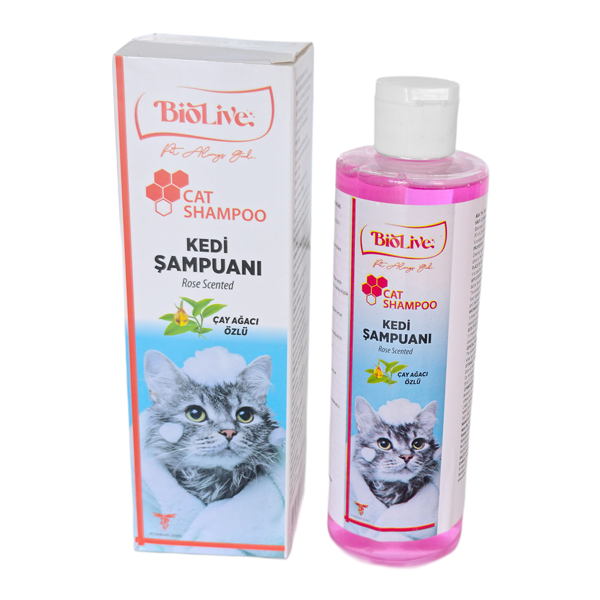Biolive Çay Ağacı Özlü Kedi Şampuanı 200ml Biolive Çay Ağacı Özlü Kedi Şampuanı 200ml