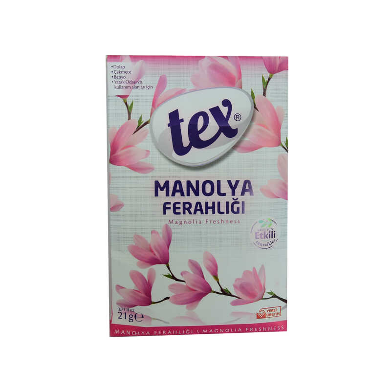 Lisinya214 Dolap Çekmece Banyo Oda Kokusu Manolya Ferahlığı Askılı 21 Gr 1 Paket