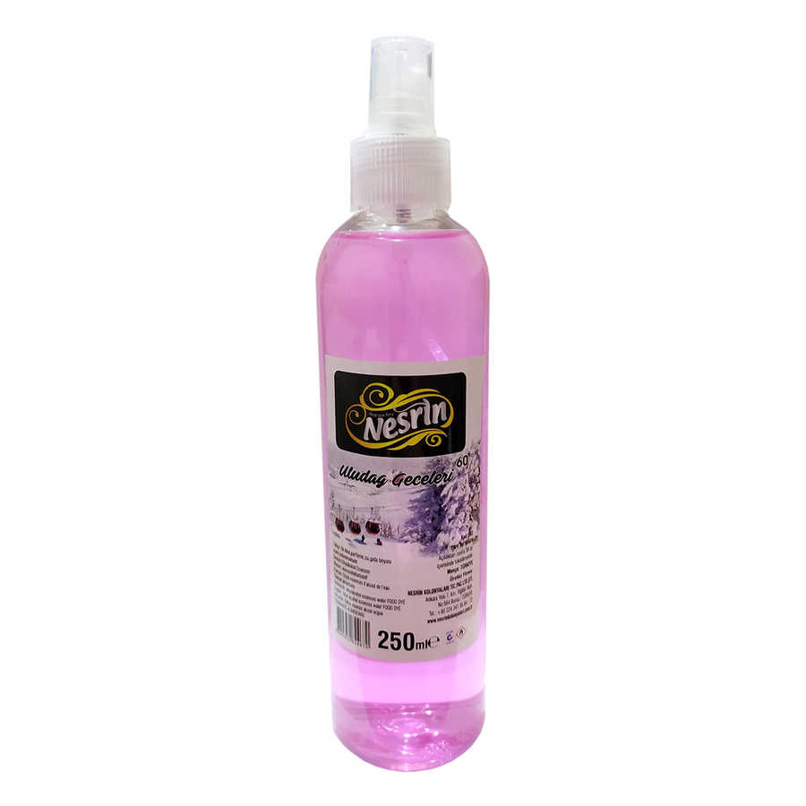 Lisinya214 Uludağ Geceleri Kolonyası 60 Derece Pet Şişe Sprey 250 ML