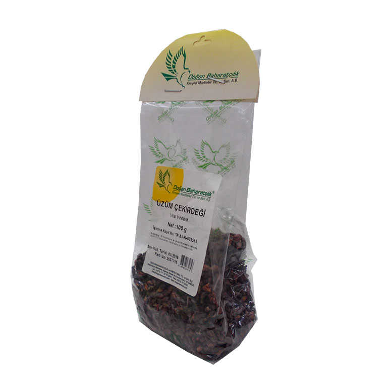 Lisinya214 Üzüm Çekirdeği Tane Doğal 100 Gr Paket