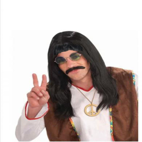 Uzun Barış Manço Peruğu ve Bıyığı (Lisinya)