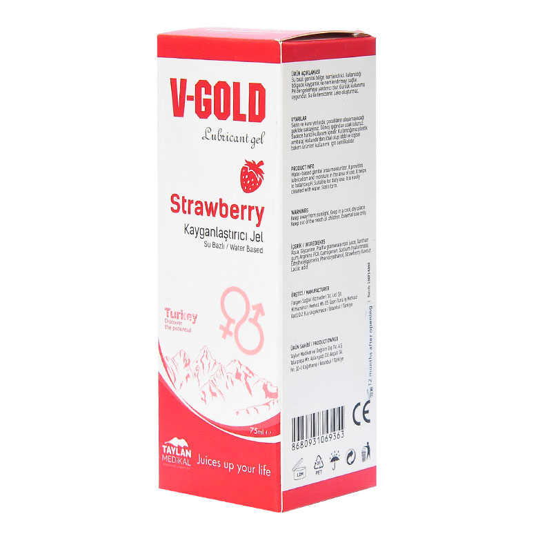 Lisinya214 Kayganlaştırıcı Jel Çilekli 75 ML