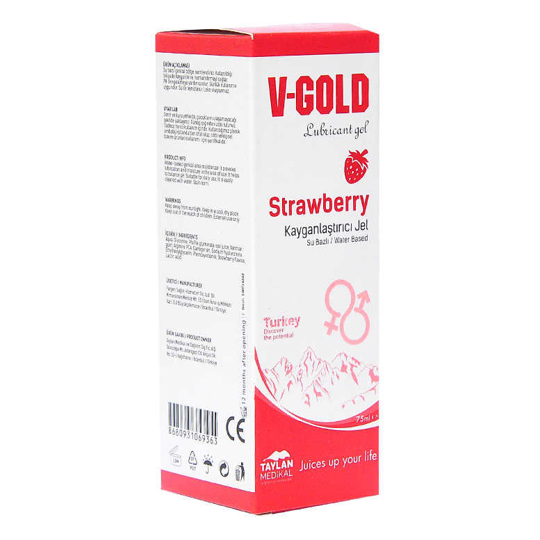 Lisinya214 Kayganlaştırıcı Jel Çilekli 75 ML