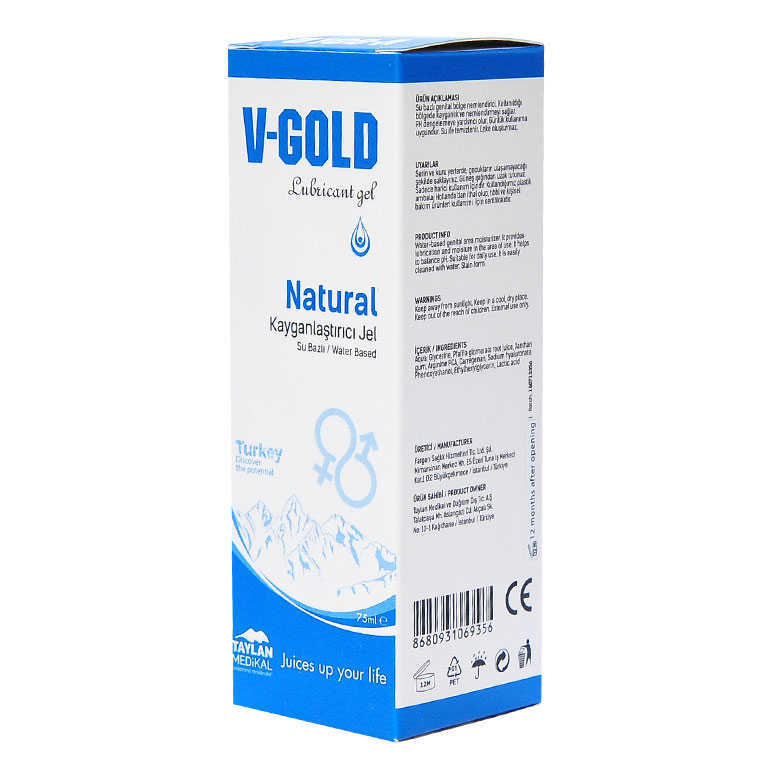 Lisinya214 Kayganlaştırıcı Jel Natural 75 ML