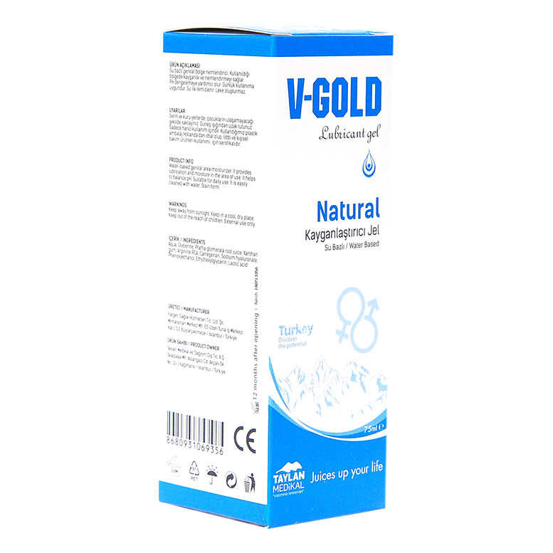 Lisinya214 Kayganlaştırıcı Jel Natural 75 ML
