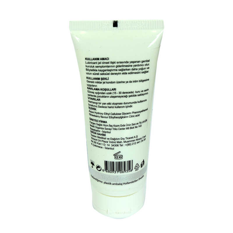 Lisinya214 Kayganlaştırıcı Jel Natural Su Bazlı 100 ML Lubricant Gel