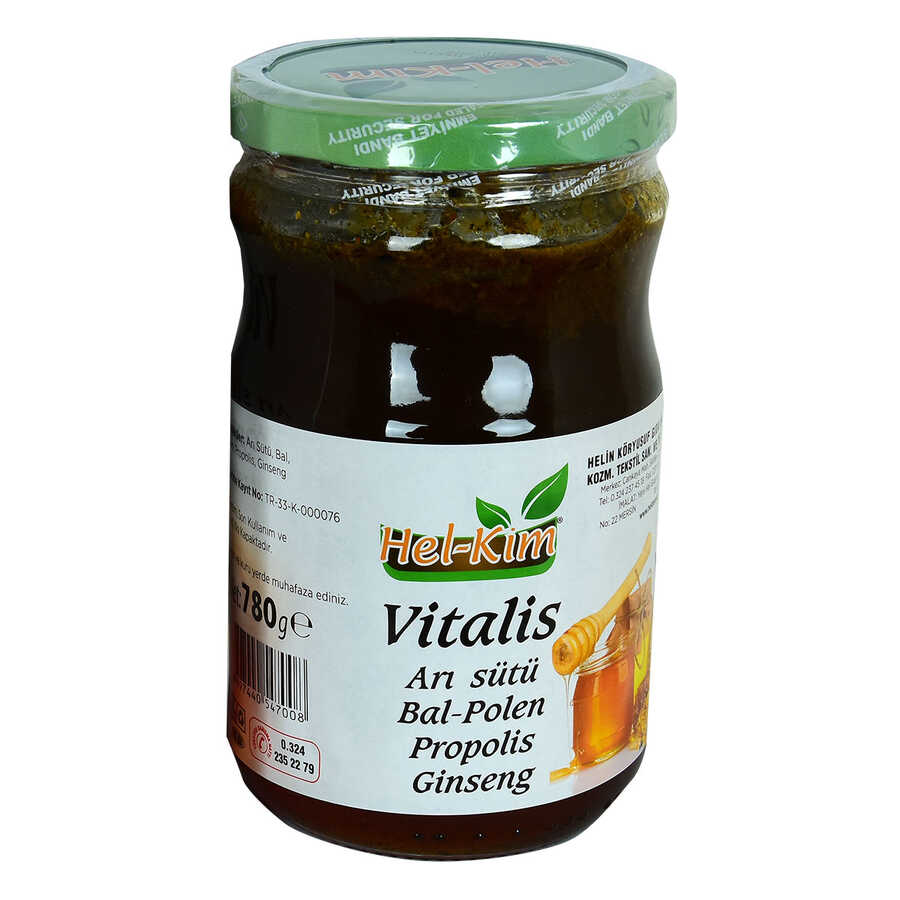is Arı Sütü Bal Polen Propolis Ginsengli sel Macunnu 780 Gr - Lisinya