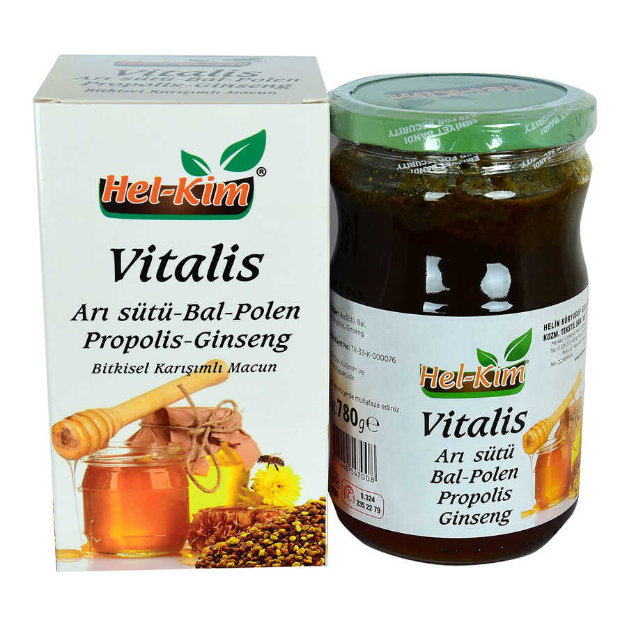 is Arı Sütü Bal Polen Propolis Ginsengli sel Macunnu 780 Gr - Lisinya
