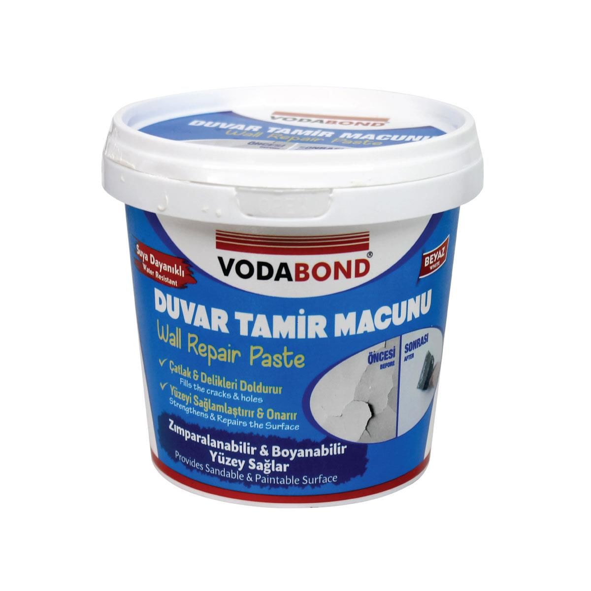 Vodabond Duvar Tamir Macunu 500 gr Beyaz - Lisinya