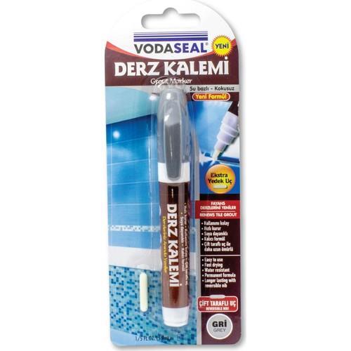 Çift Uçlu Su Bazlı Kokusuz Kalıcı Derz Kalemi Gri Lisinya202 Vodaseal Çift Uçlu Su Bazlı Kokusuz Kalıcı Derz Kalemi Gri