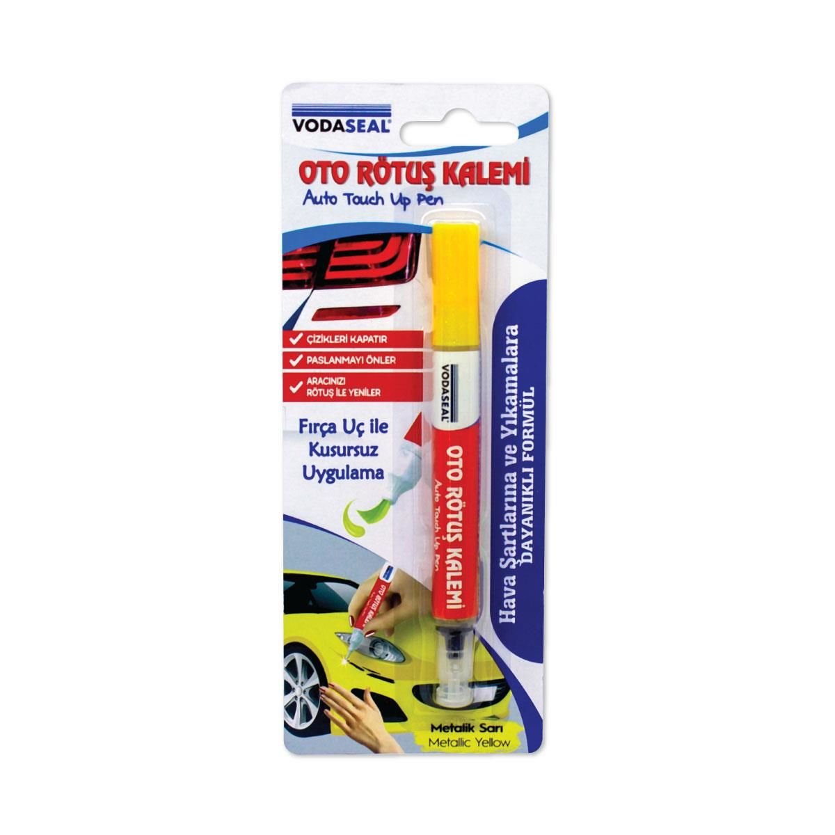 Oto Rötuş Kalemi Metalik Sarı 5 ml - Lisinya