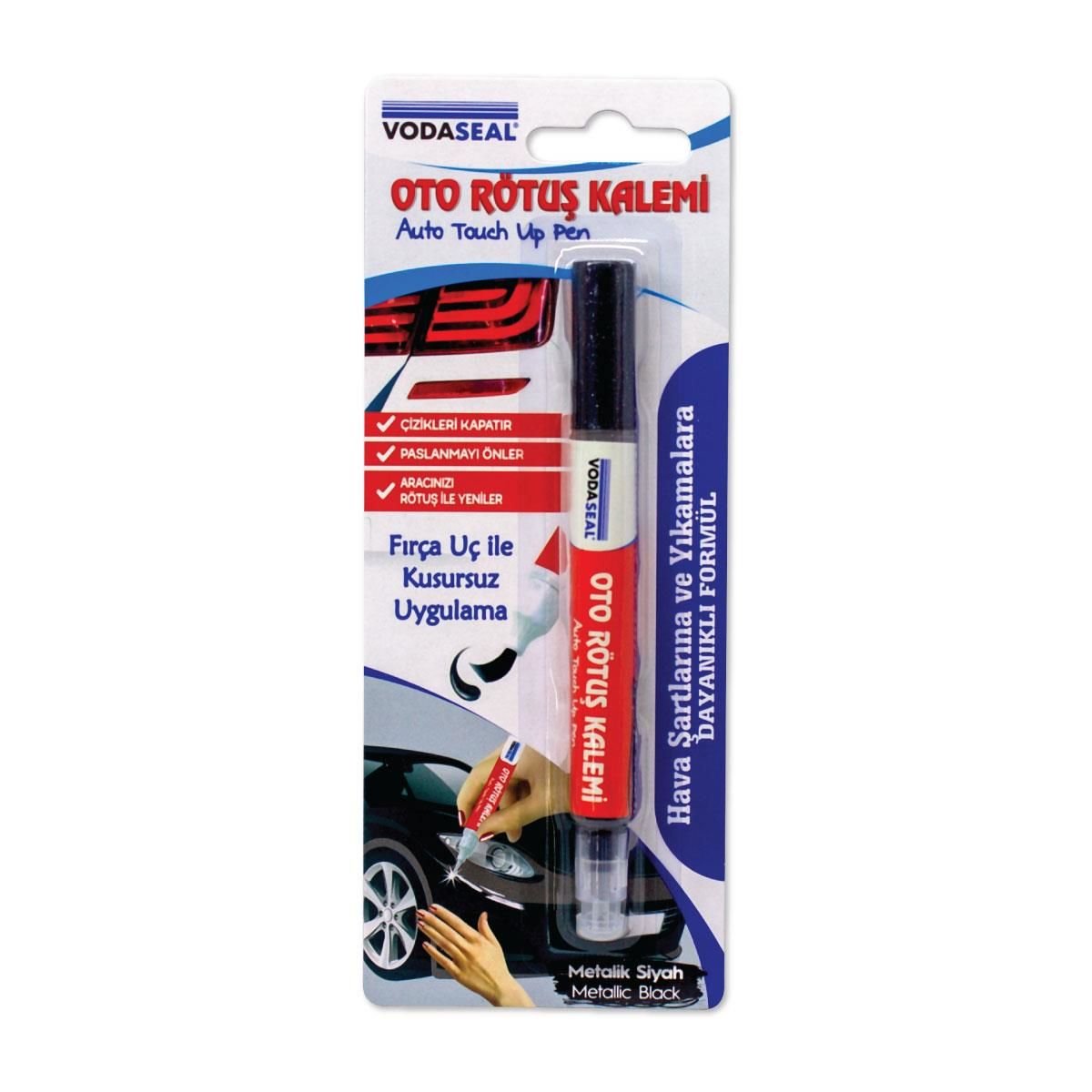 Oto Rötuş Kalemi Metalik Siyah 5 ml - Lisinya Oto Rötuş Kalemi Metalik Siyah 5 ml - Lisinya