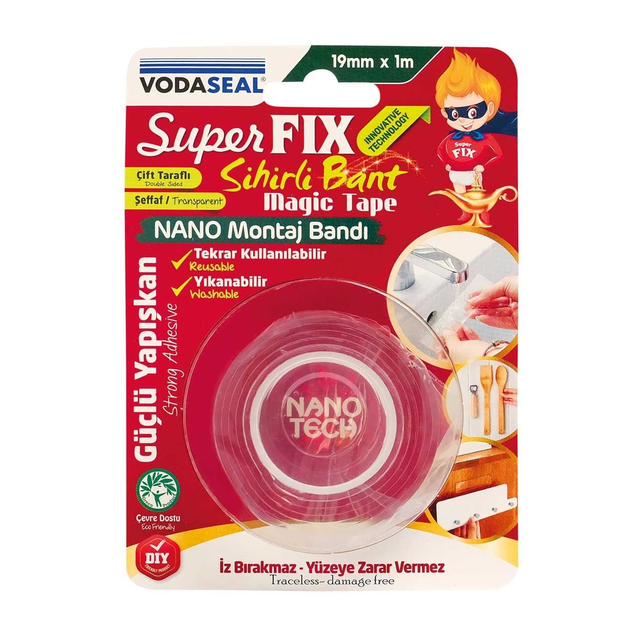 Süper Fix Sihirli Bant 19 mm 1 Metre - Lisinya