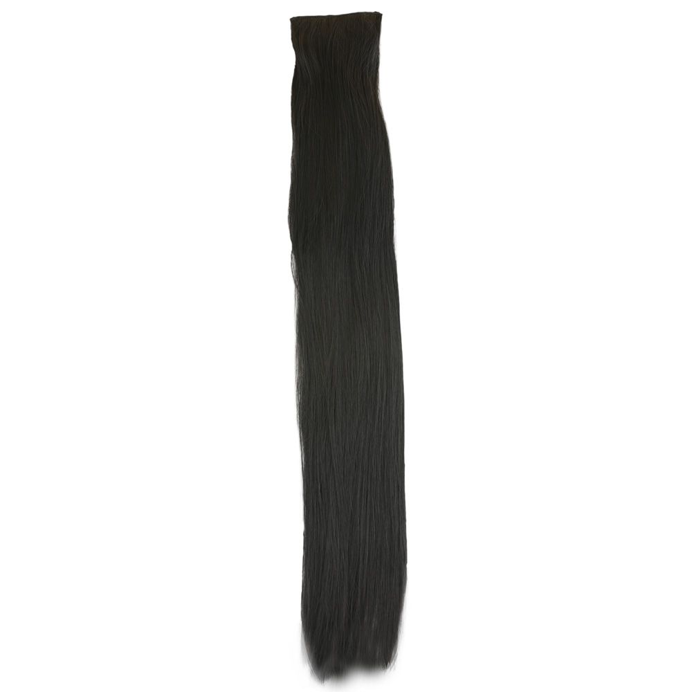Kanekalon Fiber Sentetik Düz 8 Parça Saç Çıt Çıt /Siyah / (Lisinya175) Kanekalon Fiber Sentetik Düz 8 Parça Saç Çıt Çıt /Siyah / (Lisinya175)