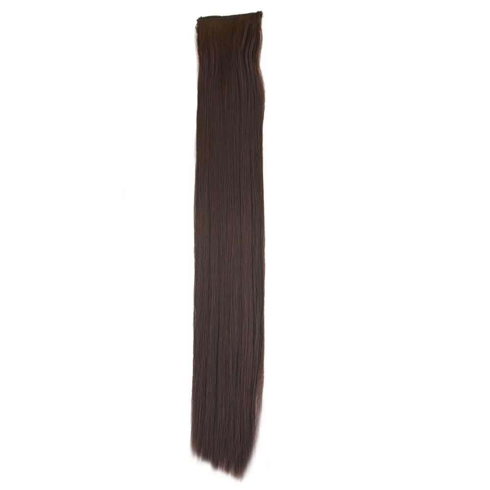 Kanekalon Fiber Sentetik Düz 8 Parça Saç Çıt Çıt / Koyu Kahve / (Lisinya175) Kanekalon Fiber Sentetik Düz 8 Parça Saç Çıt Çıt / Koyu Kahve / (Lisinya175)