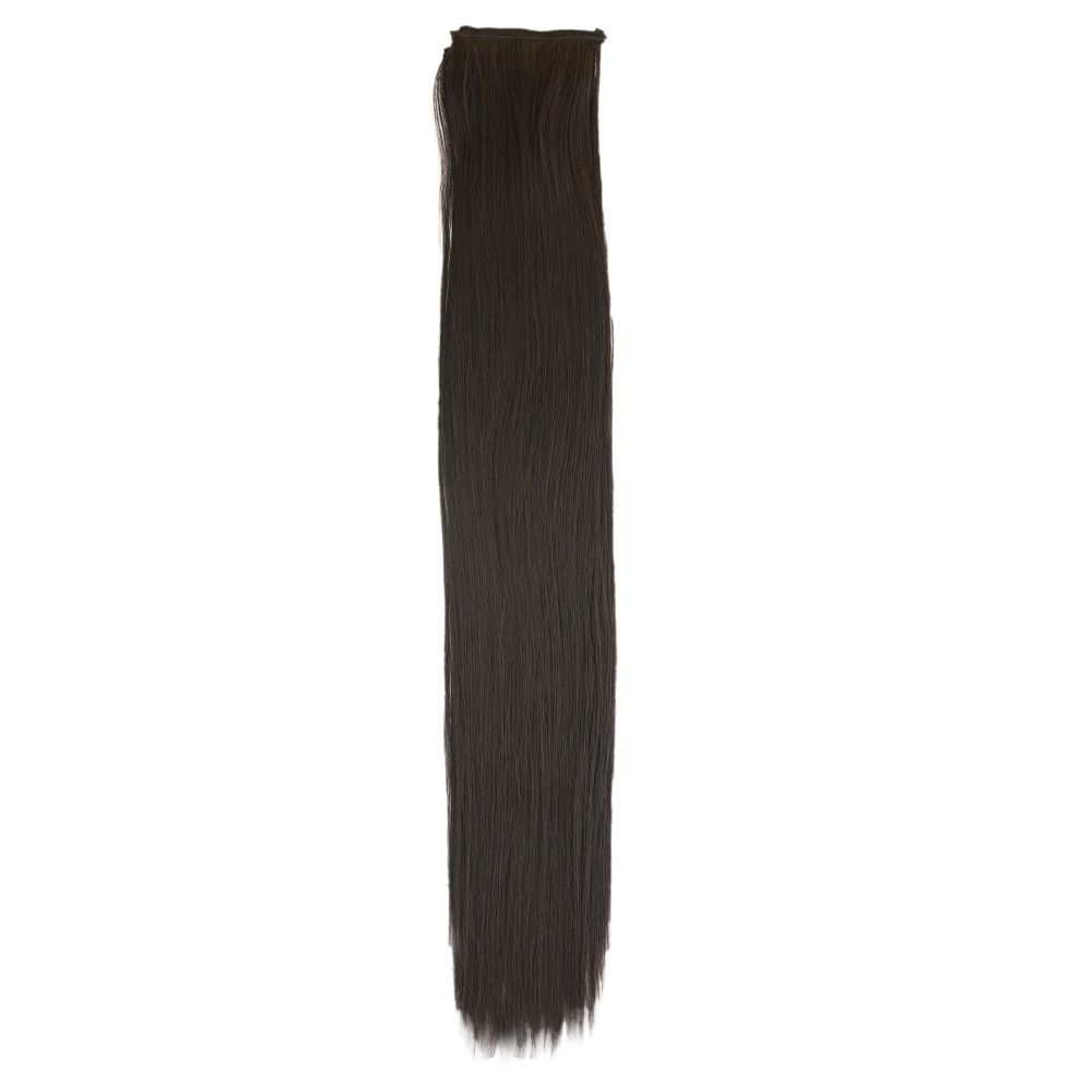 Kanekalon Fiber Sentetik Düz 8 Parça Saç Çıt Çıt / Kahverengi / (Lisinya175) Kanekalon Fiber Sentetik Düz 8 Parça Saç Çıt Çıt / Kahverengi / (Lisinya175)
