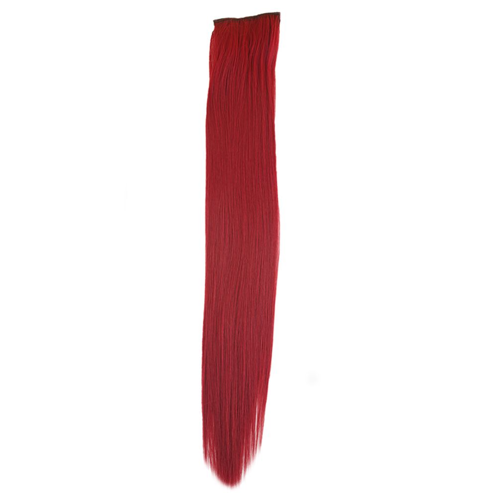 Kanekalon Fiber Sentetik Düz 8 Parça Saç Çıt Çıt / Kızıl / (Lisinya175) Kanekalon Fiber Sentetik Düz 8 Parça Saç Çıt Çıt / Kızıl / (Lisinya175)