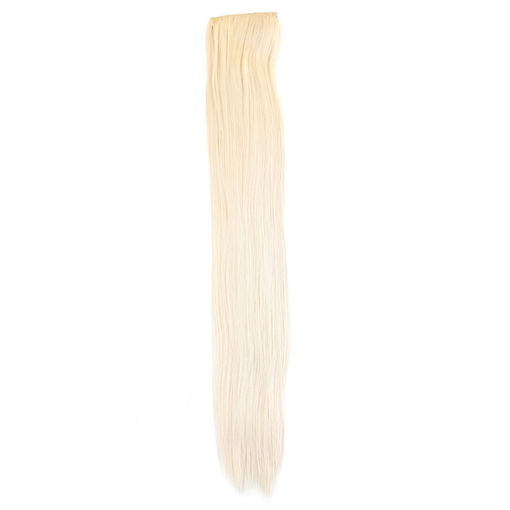 Kanekalon Fiber Sentetik Düz 8 Parça Saç Çıt Çıt / Platin / (Lisinya175) Kanekalon Fiber Sentetik Düz 8 Parça Saç Çıt Çıt / Platin / (Lisinya175)