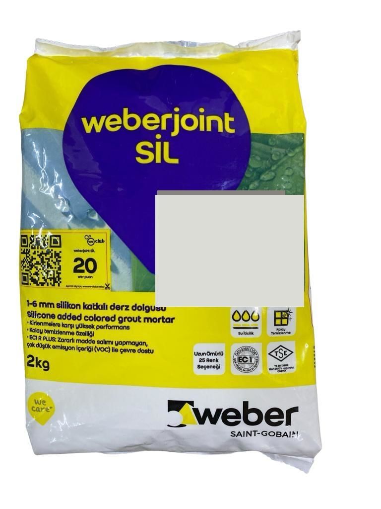 Weber Joint Sil 437 Açık Gri Derz Dolgu 2 Kg Weber Joint Sil 437 Açık Gri Derz Dolgu 2 Kg