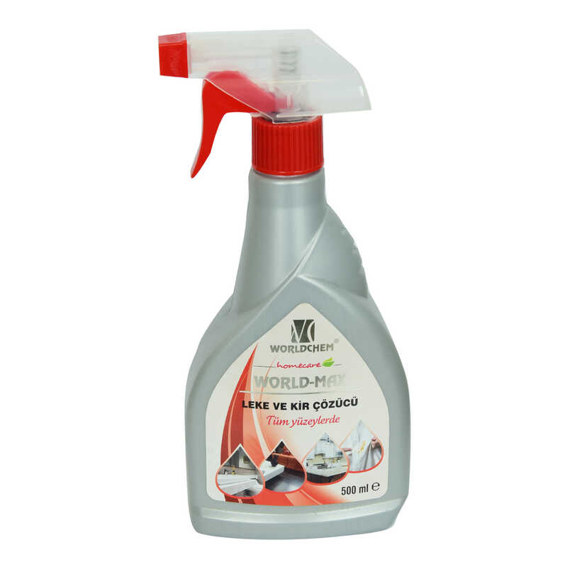 Lisinya214 World-Max Tüm Yüzeylerde Leke ve Kir Çözücü Sprey Şişe 500 ML