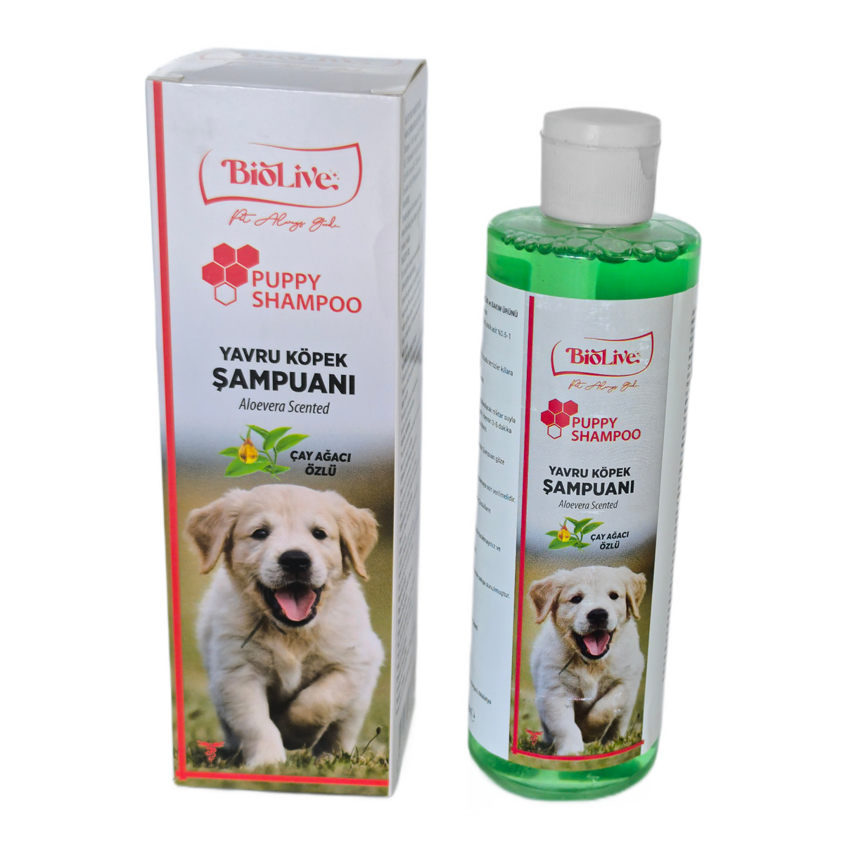 Biolive Çay Ağacı Özlü Yavru Köpek Şampuanı 200ml Biolive Çay Ağacı Özlü Yavru Köpek Şampuanı 200ml