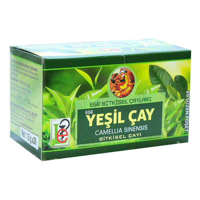 Lisinya214 Yeşil Çay Bitki Çayı 20 Süzen Poşet