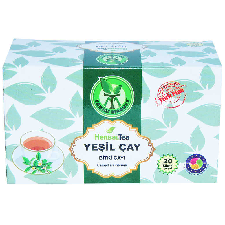 Lisinya214 Yeşil Çay Bitki Çayı 20 Süzen Pşt