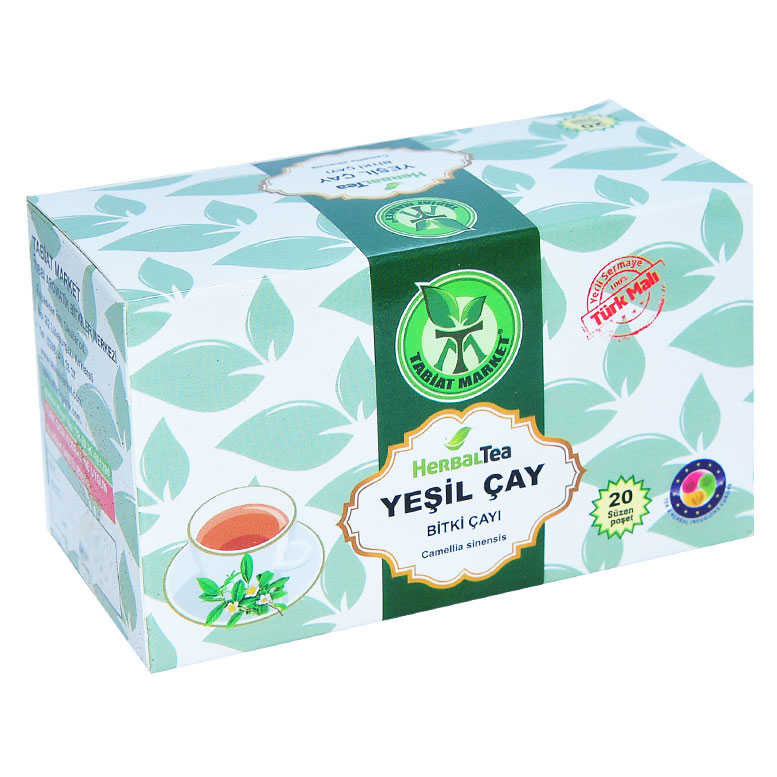 Lisinya214 Yeşil Çay Bitki Çayı 20 Süzen Pşt