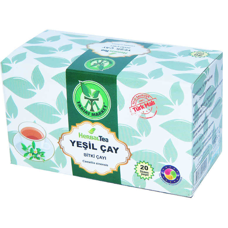 Lisinya214 Yeşil Çay Bitki Çayı 20 Süzen Pşt