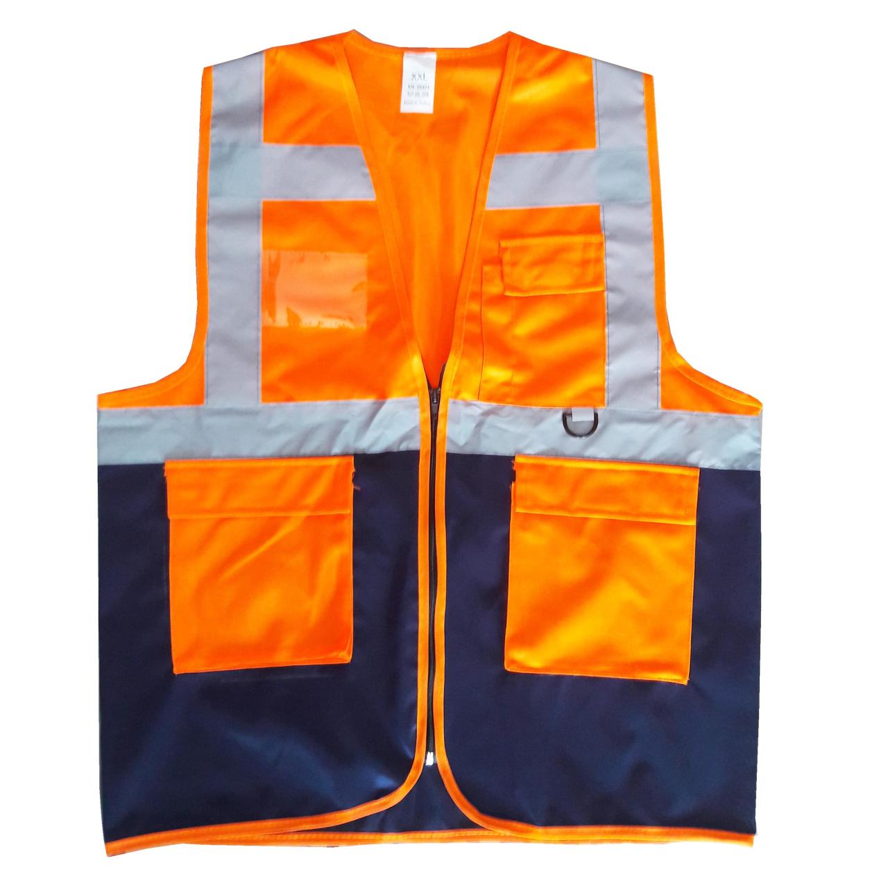 Yönetici İkaz Yeleği Tcu/Lacivert  XL Beden - Lisinya