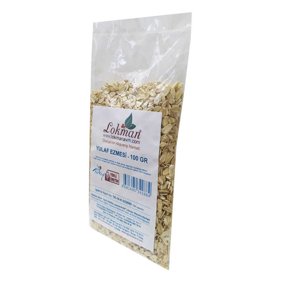 Lisinya214 Yulaf Ezmesi Doğal 100 Gr Paket