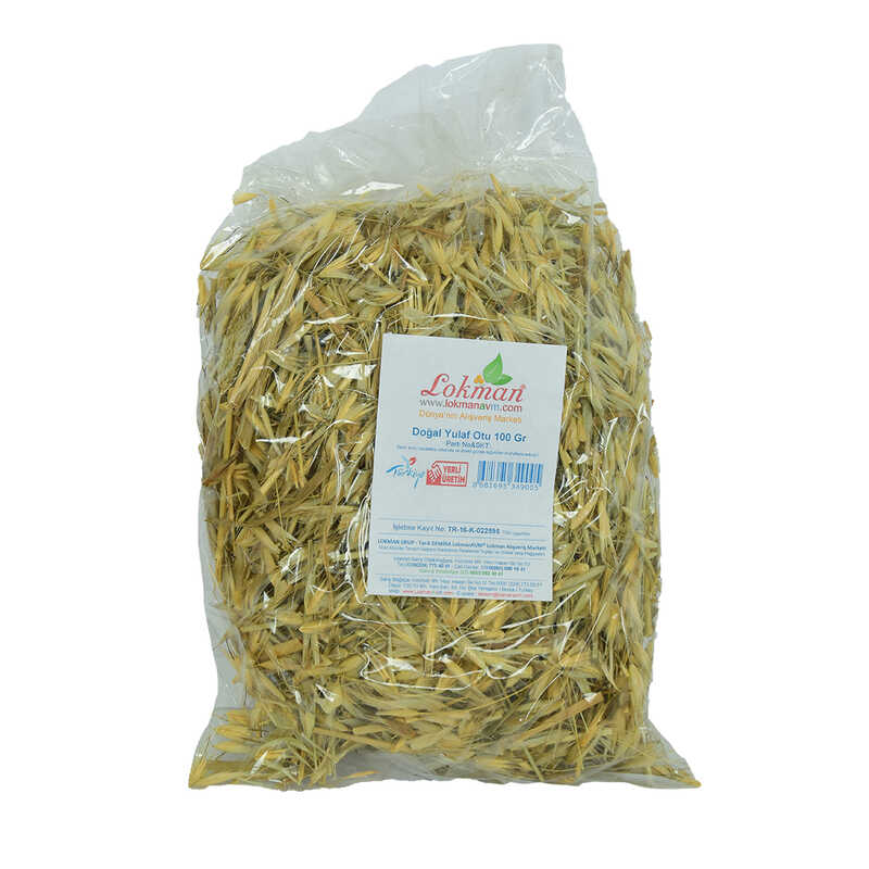 Lisinya214 Yulaf Otu Doğal 100 Gr Paket