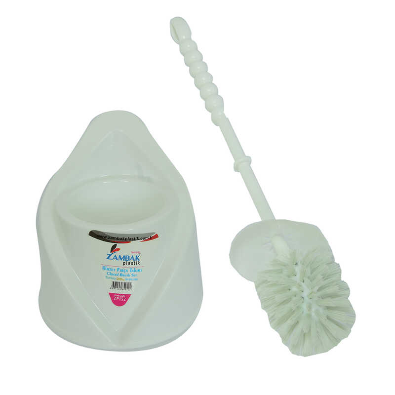 Lisinya214 Plastik Muhafazalı Tuvalet Klozet Fırça Takımı Karışık Renk ZP-152