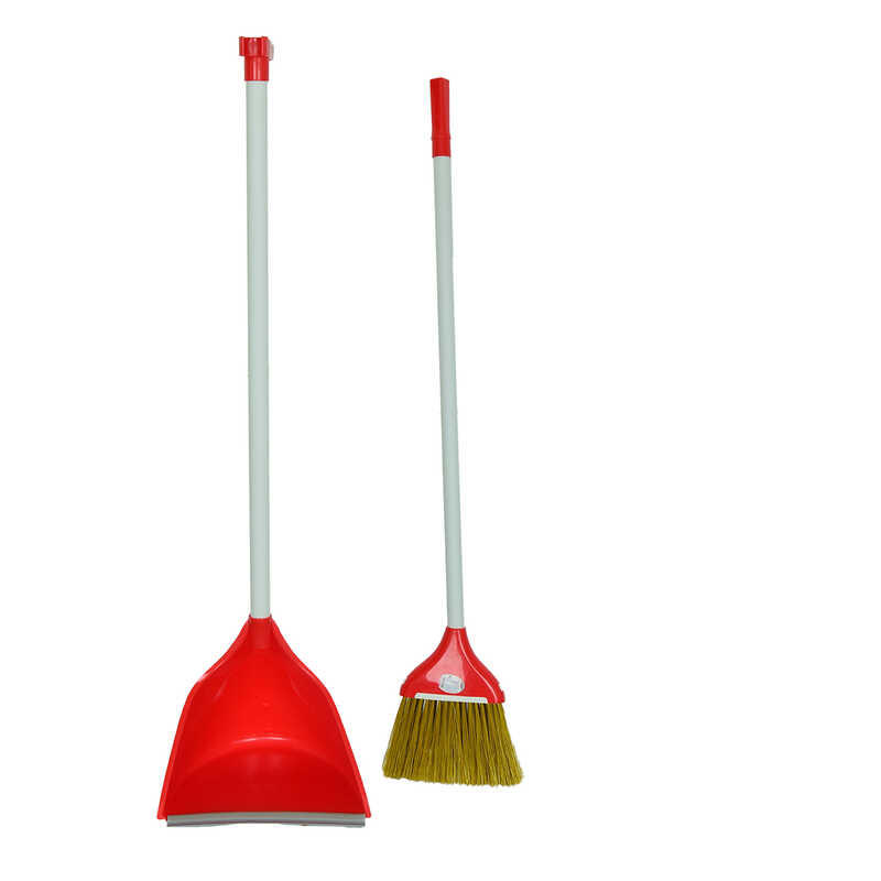 Lisinya214 Plastik Saplı Süpürgeli Saplı Faraşlı Fırça Seti Karışık Renk ZP-128