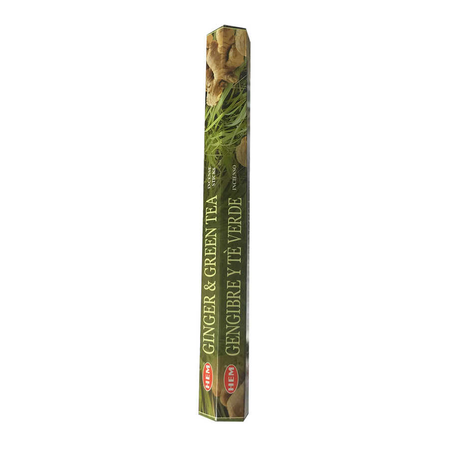 Lisinya214 Zencefil Yeşil Çay Kokulu 20 Çubuk Tütsü - Ginger Green Tea