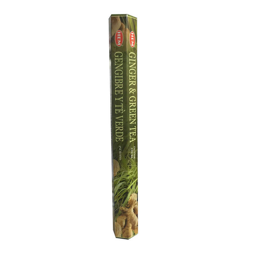 Lisinya214 Zencefil Yeşil Çay Kokulu 20 Çubuk Tütsü - Ginger Green Tea