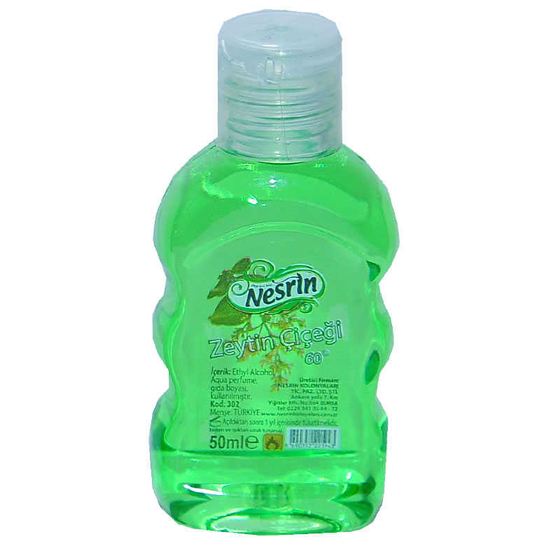 Lisinya214 Zeytin Çiçeği Kolonyası 60 Derece Pet Şişe 50 ML