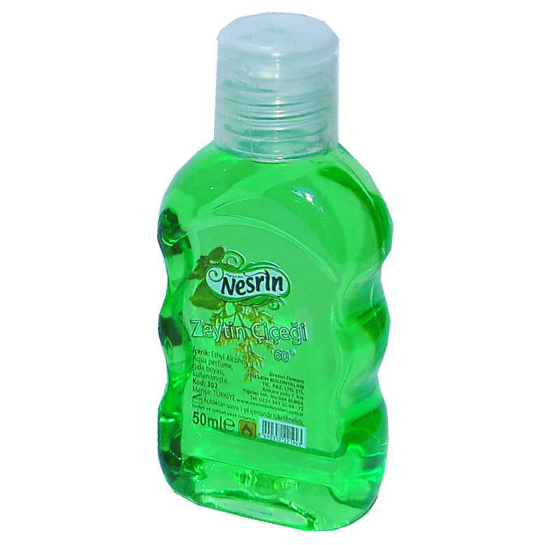Lisinya214 Zeytin Çiçeği Kolonyası 60 Derece Pet Şişe 50 ML