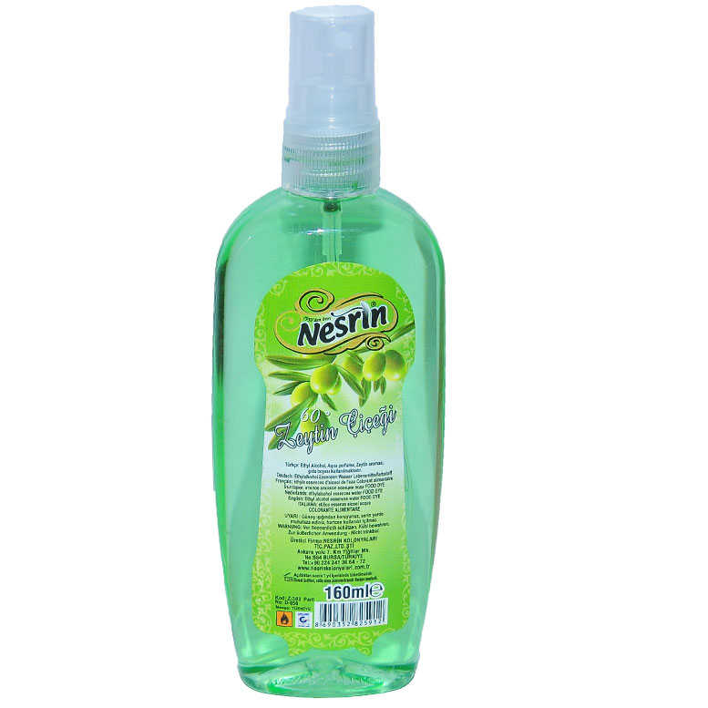 Lisinya214 Zeytin Çiçeği Kolonyası 60 Derece Pet Şişe Sprey 160 ML