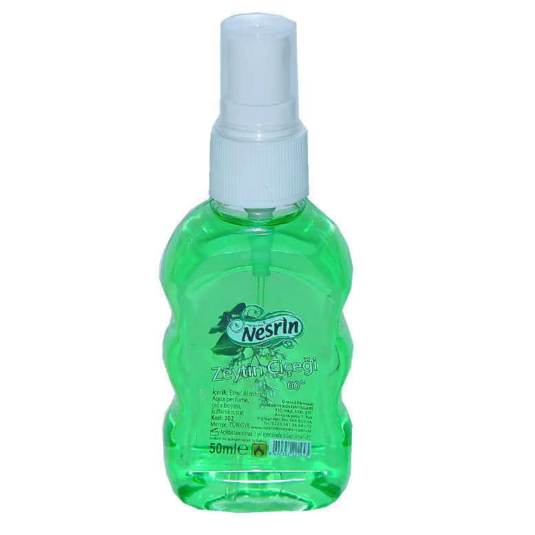 Lisinya214 Zeytin Çiçeği Kolonyası 60 Derece Pet Şişe Sprey 50 ML