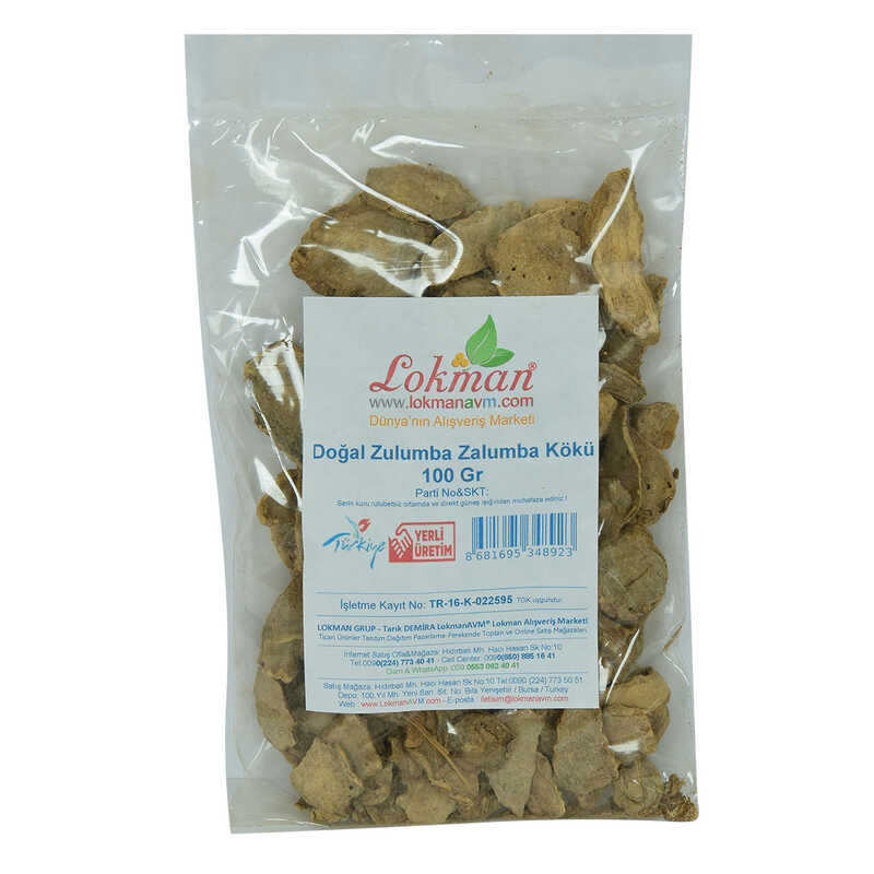 Lisinya214 Zulumba Zalumba Kökü Doğal 100 Gr Paket