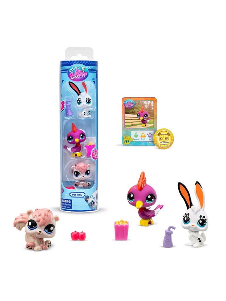 00598 - LİTTLEST PET SHOP 3 LÜ FİGÜR SET (Lisinya)